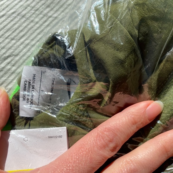 NWT Nike Therma Men's Size SMALL Rough Green Fleece Full-Zip - Picture 7 of 8